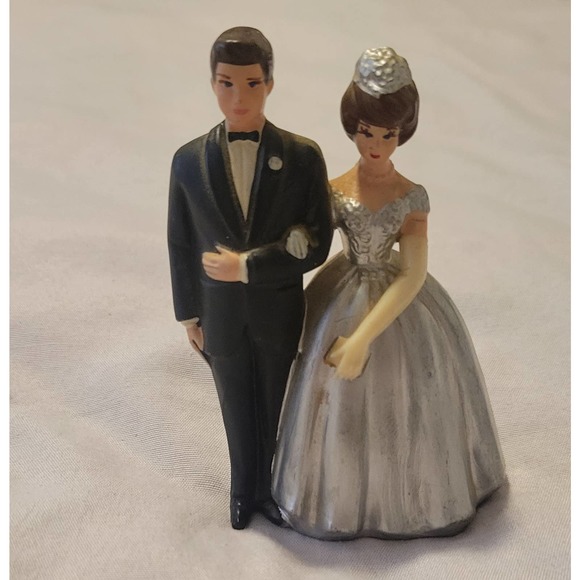 Other - 1950s Wilton Silver 25th Anniversary  Cake Topper